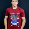 Camiseta Algodão Faixas jiu jitsu