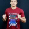 Camiseta Algodão Faixas jiu jitsu