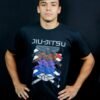 Camiseta Algodão Faixas jiu jitsu