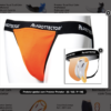 Protetor genital com Suporte